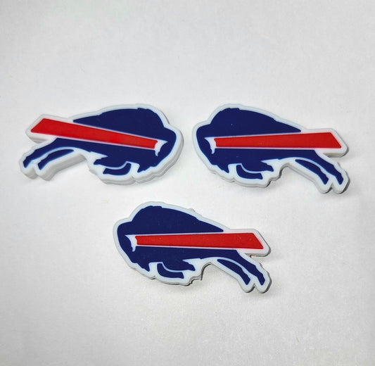 NY Buffalo Bills Football Focal bead for beadable pens, keychains cute sarcastic