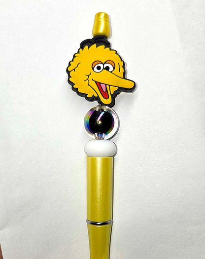 ONE Big Yellow Bird  Focal bead for beadable pens, keychains Cartoons