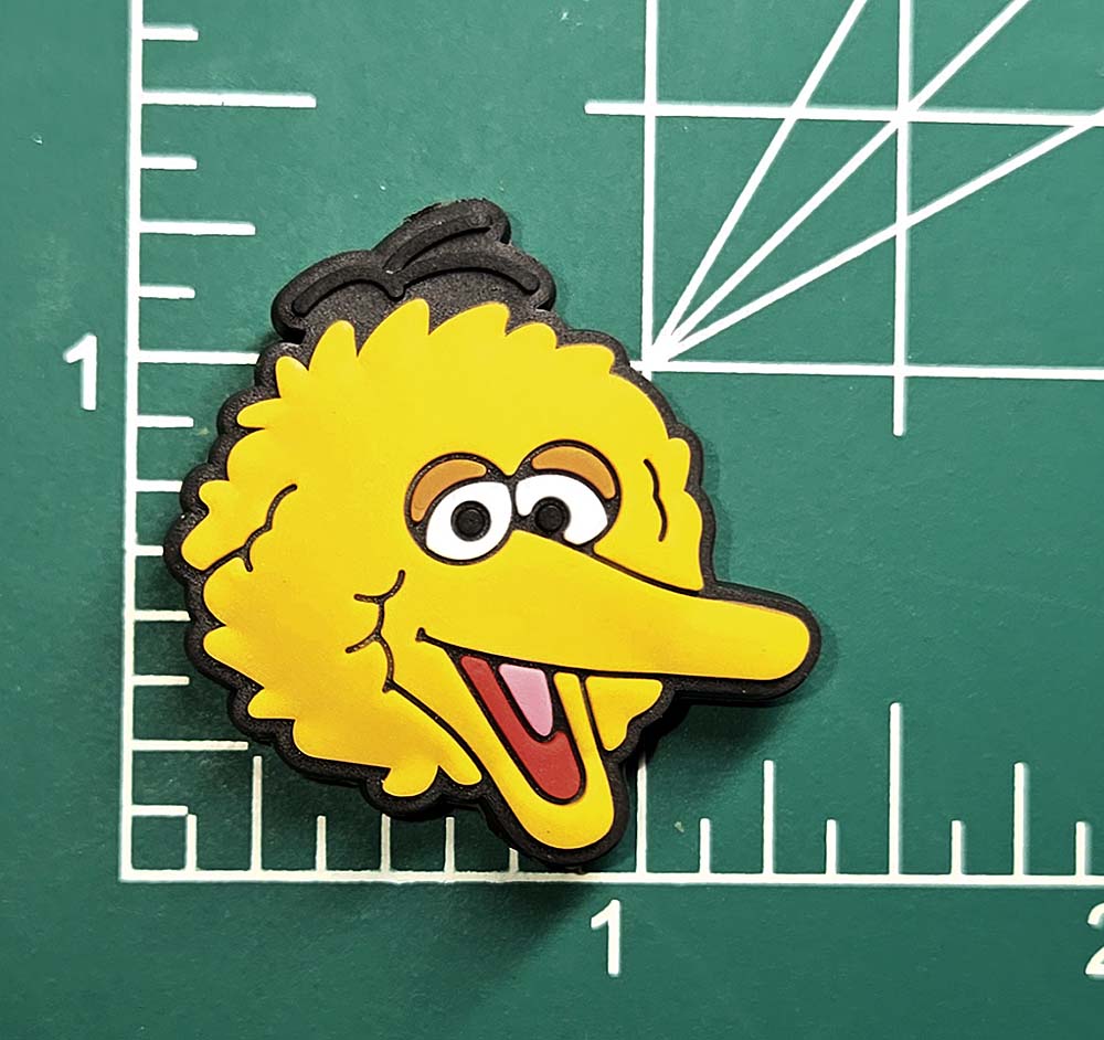 ONE Big Yellow Bird  Focal bead for beadable pens, keychains Cartoons