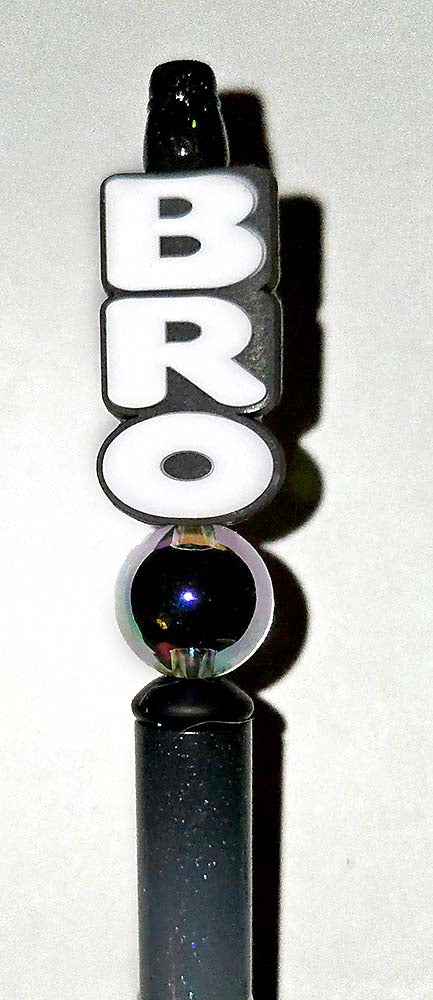 Bro Focal bead for beadable pens, keychains and crafts