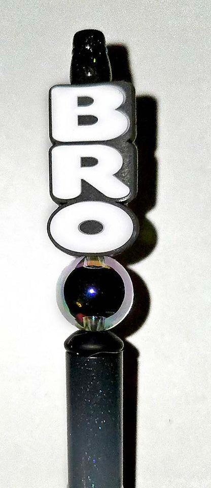 Bro Focal bead for beadable pens, keychains and crafts