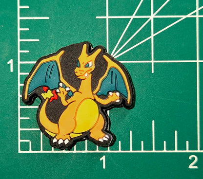 ONE Poke Charizard Focal bead for beadable pens, keychains Cartoons Retro dragon