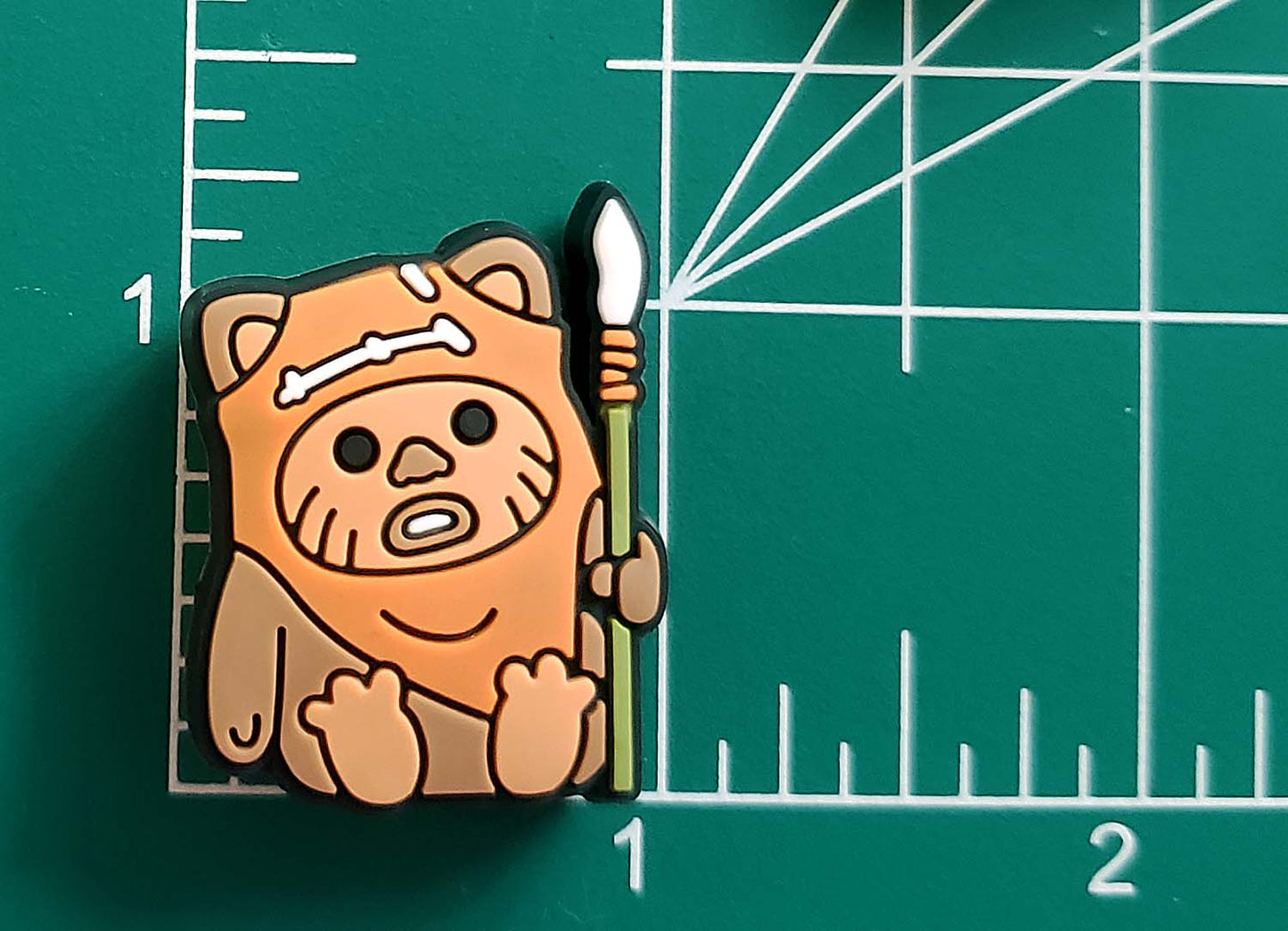 Wars of the Stars Ewok Focal Bead for beadable pens, keychains and crafts