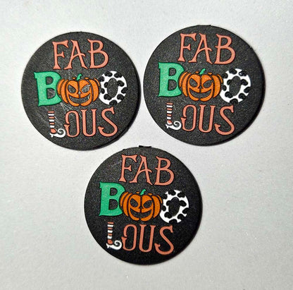 Halloween Fab Boo Lous Focal bead for beadable pens, keychains and crafts