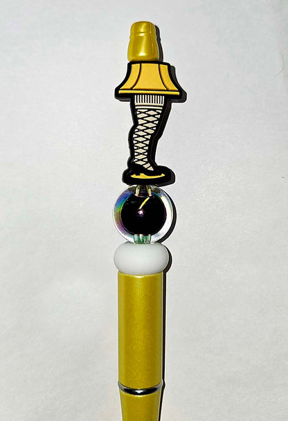 Christmas Movie Leg Lamp Focal bead for beadable pens, keychains Funny comedy