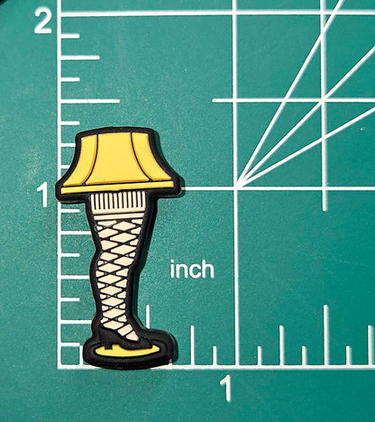 Christmas Movie Leg Lamp Focal bead for beadable pens, keychains Funny comedy