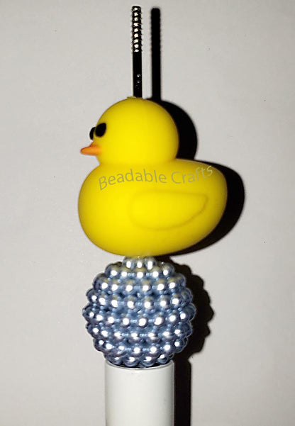 Rubber Duck bath toy Focal bead for beadable pens, keychains or crafts