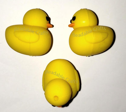 Rubber Duck bath toy Focal bead for beadable pens, keychains or crafts