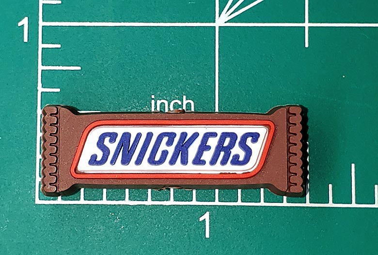 Foodie candy collection SNICKERS Focal bead for beadable pens, keychains and crafts