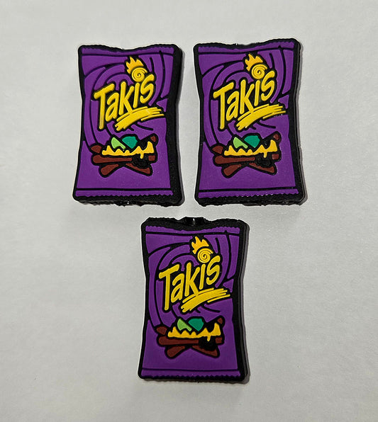 ONE Takis chips snack Focal bead for beadable pens, keychains Food