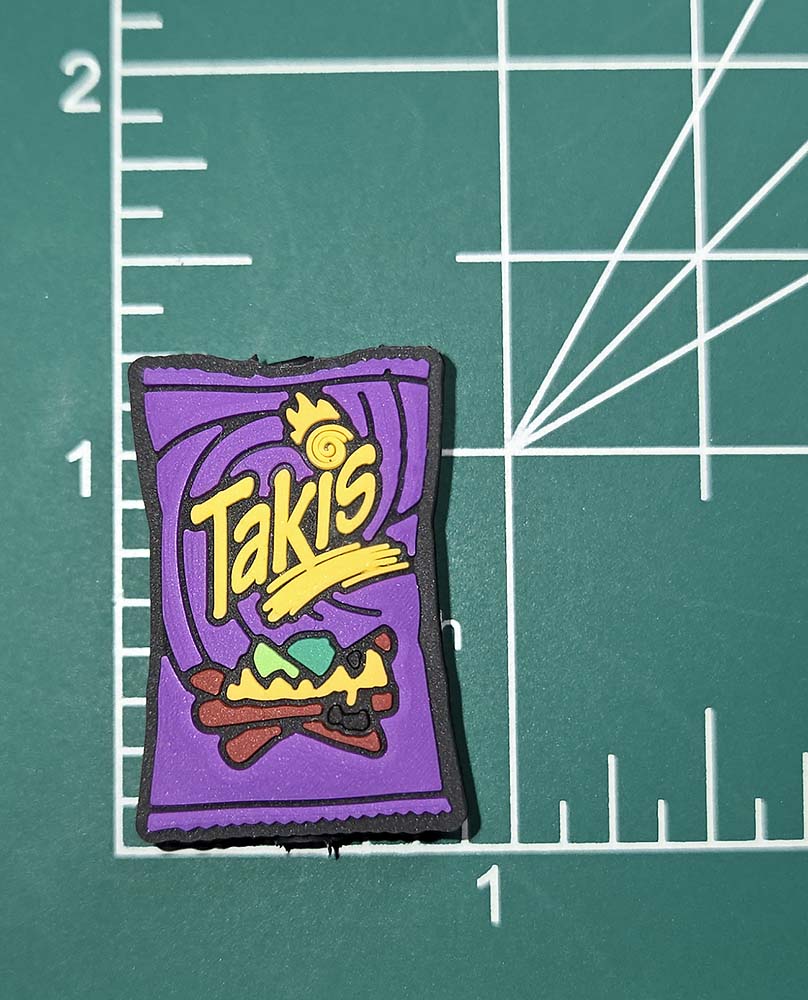 ONE Takis chips snack Focal bead for beadable pens, keychains Food