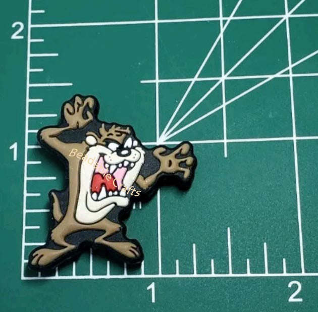 Retro Cartoons Furry Devil Focal Bead for beadable pens, keychains and crafts.