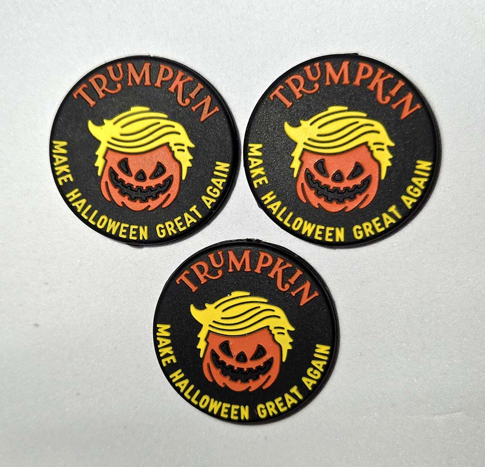 Trumpkin Trump Make Halloween Great Again Focal bead for beadable pens, keychains and crafts