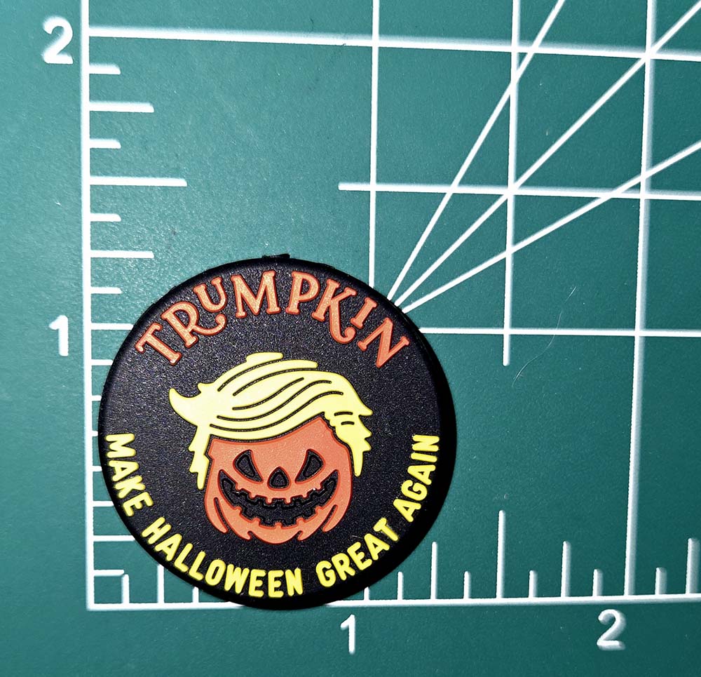 Trumpkin Trump Make Halloween Great Again Focal bead for beadable pens, keychains and crafts